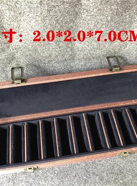 通用型家用印锦盒盒连 收藏章印品章锦盒收纳盒装印石礼 盒 多功