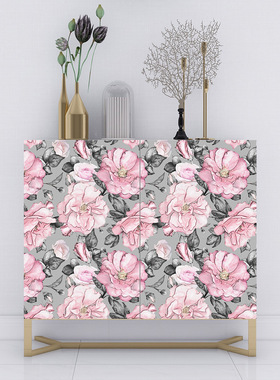 绿植花卉自粘墙纸wallpaper可移除壁纸客厅背景改造墙贴RW158-180