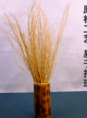 铁树叶干花婚庆花艺橱窗装饰