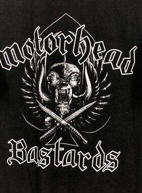 夏季薄款轻薄不透！240g摇滚文化衫！摩托头Motörhead摇滚乐队