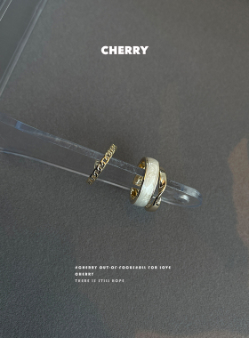 三件套开口可调节食指戒