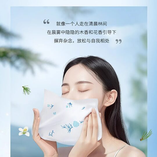 Duplo Cedarland printed handkerchief paper 7 pieces 12 pack