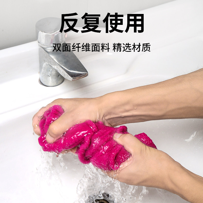 懒人扫把套布加厚超吸水拖扫一体多功能替换布套拖把套清洁除尘套 - 图3