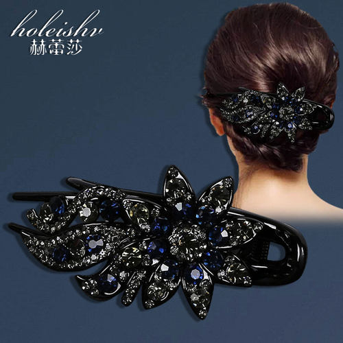 网红爆款发夹后脑勺抓夹网红2021年新款鸭嘴发夹女韩国夹子头饰发 - 图1