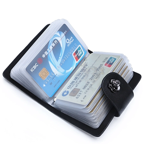 Картхолдер, кожаная сумка через плечо, маленькие мужские милые карточки, Южная Корея, банковская карта