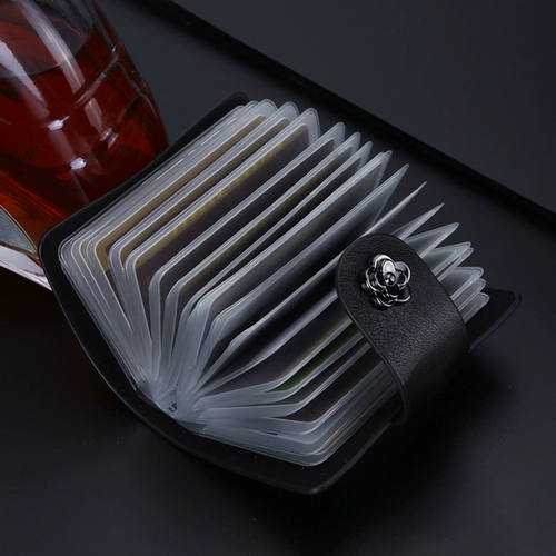 Картхолдер, кожаная сумка через плечо, маленькие мужские милые карточки, Южная Корея, банковская карта