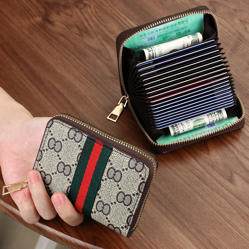 卡包大容量多卡位驾驶证男女零钱包 starfruit卡包