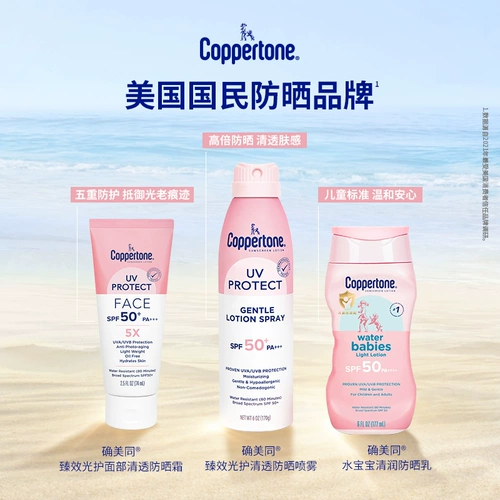Coppertone действительно красивый с солнцезащитным кремом для воды на свежем воздухе и военной тренировкой на открытом воздухе за рубежом за рубеж