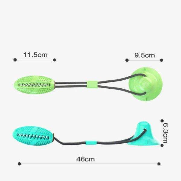 Large Dog Ball Toys Suction Chew Toy Toothing Clean Golden - 图1