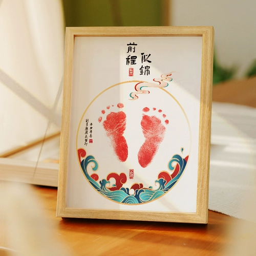 Детский отпечаток рук, чернильная подушечка для новорожденных для младенца, отпечатки рук и ног, сувенир