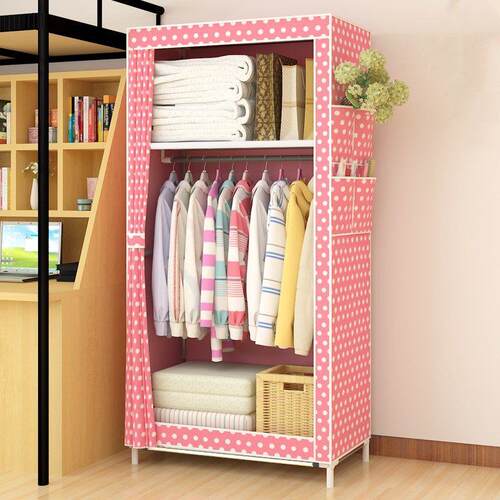 Simple wardrobe cloth wardrobe closet storage cabinet - 图1