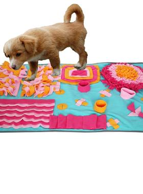Pet Dog Snuffle Mat Nose Smell Training Sniffing Pad Dog Puz