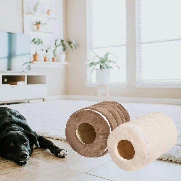 Dogs Cave House Enclosed Cozy Dog Bed Puppy Kennel Pets - 图3