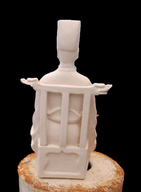 宋徽宗陶瓷注浆石膏模具雕塑