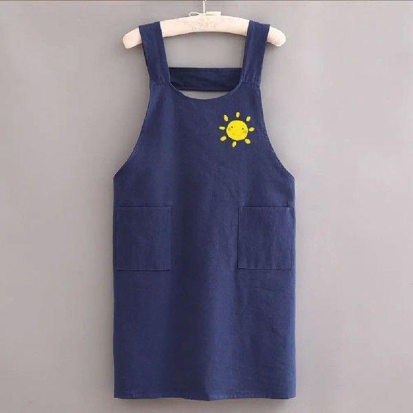 Breathable Kitchen Aprons Home Cooking Anti fouling Cooking - 图1