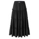 CLIMAX VISION ballet college style ruffled lazy and elegant A-line fluffy cake skirt long skirt