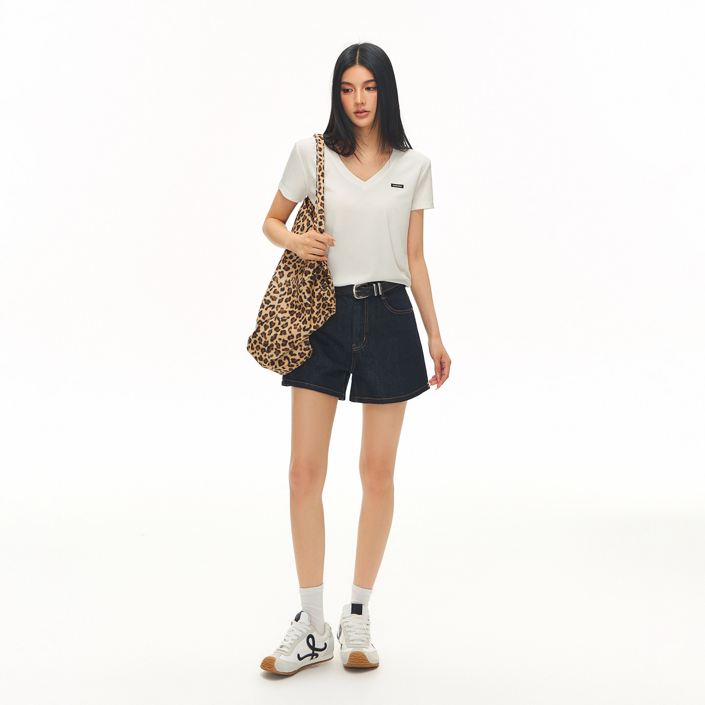 CLIMAX VISION莱赛尔复古蓝原牛百搭中高腰阔腿直筒牛仔短裤女款,淘宝优惠券,粉丝福利购,淘宝优惠卷