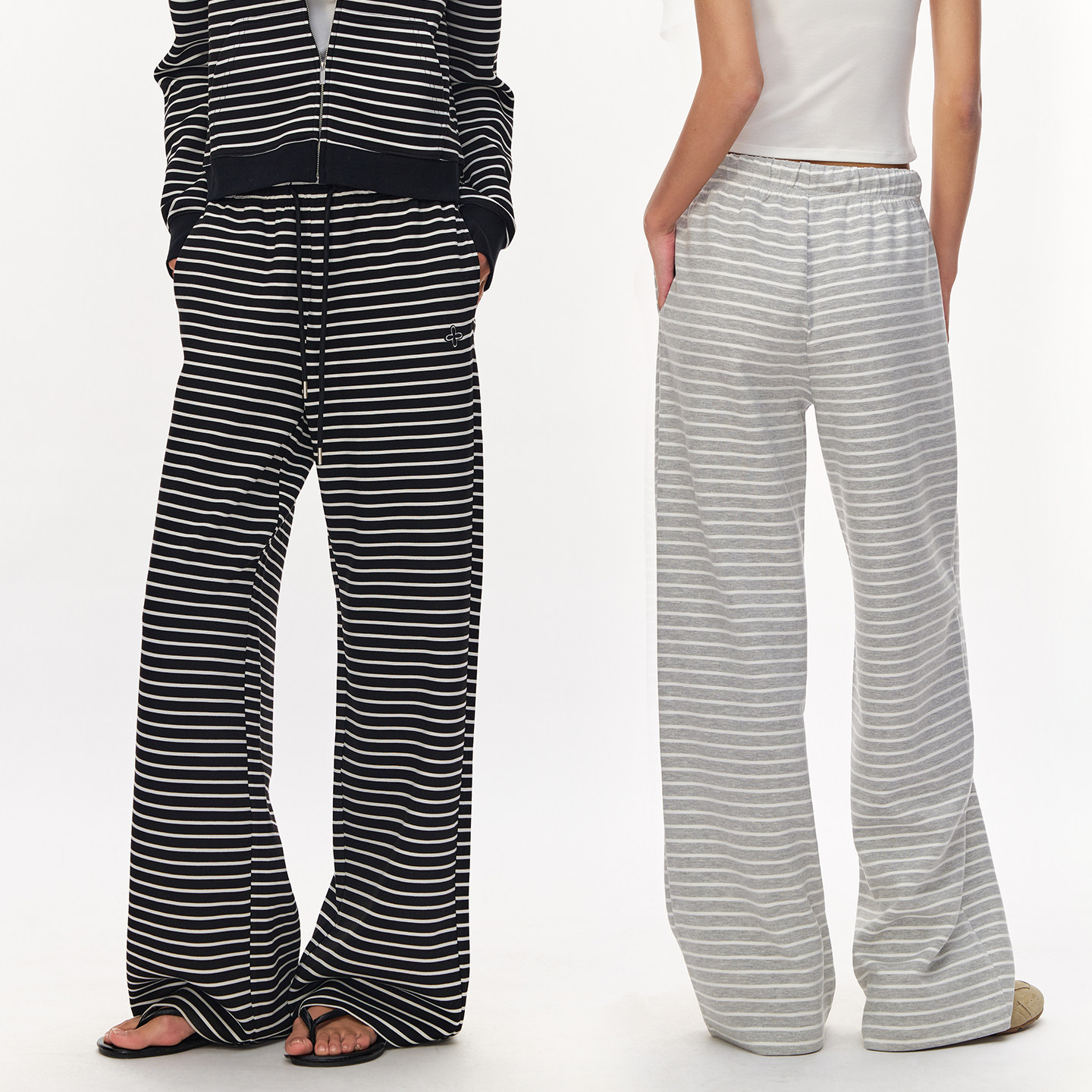 CLIMAX VISION松弛假日轻盈空气感撞色条纹连帽卫衣/休闲直筒卫裤,淘宝优惠券,粉丝福利购,淘宝优惠卷