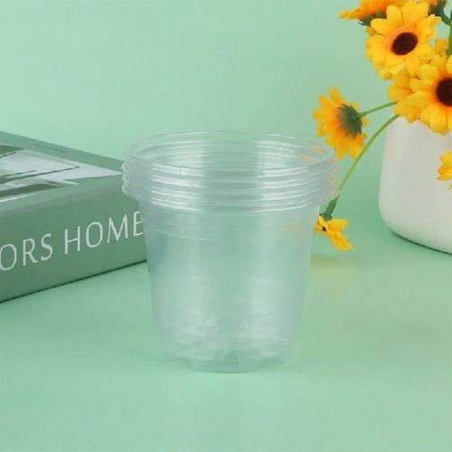 5Pcs Plant Nursery Pot Transparent Plastic PET Seed Stater - 图2