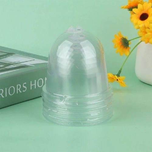 5Pcs Plant Nursery Pot Transparent Plastic PET Seed Stater - 图1