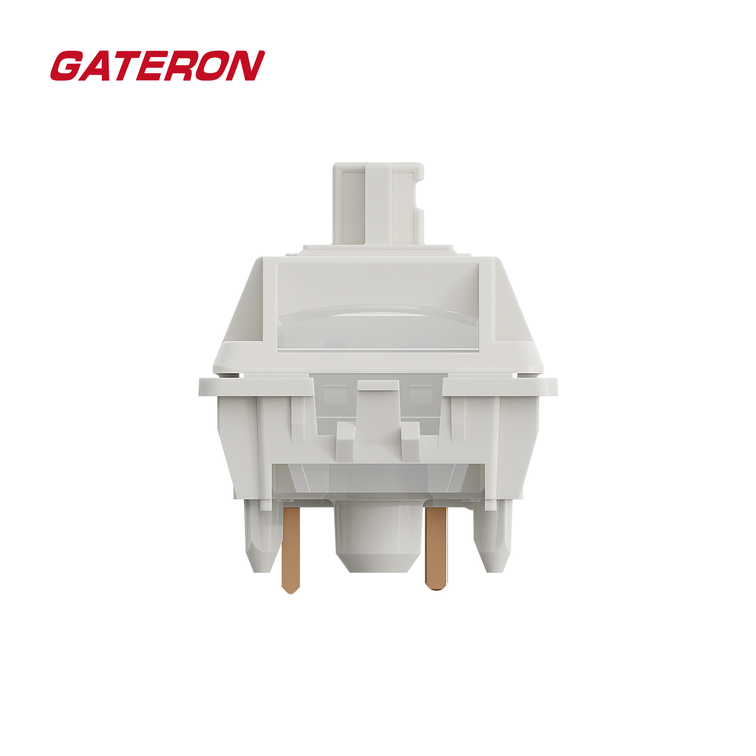 GATERON佳达隆奶昔轴pom系列40gf双段加长弹簧机械键盘开关 - 图0