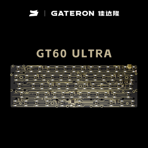 GATERON佳达隆gt60ultra 双灯位磁轴pcb板键盘内胆套装键盘组件 - 图0