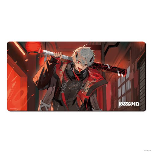 【现货】NIJISANJI Battle Mode Type:Kuzuha＆Ibrahim桌垫 - 图1