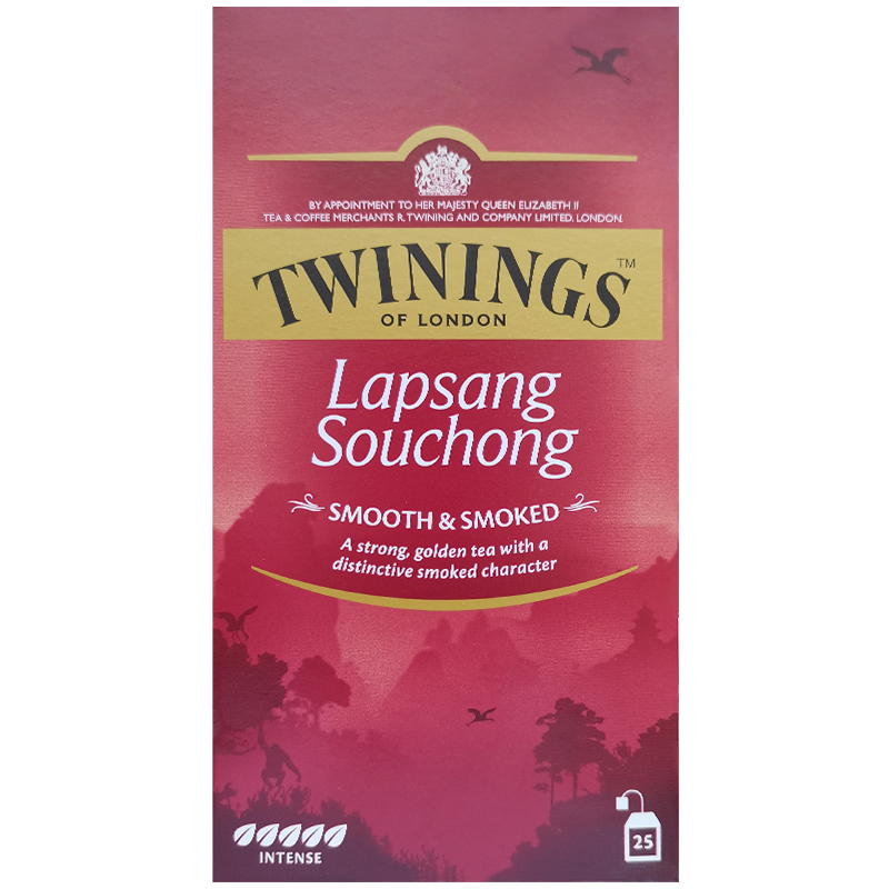 英国TWININGS川宁茶包正山小种红茶进口袋泡茶叶包盒装临期可选