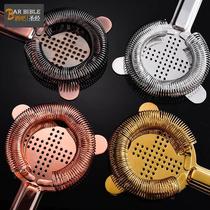 Bar Tone Wine Day Style Tune Wine Cross Filter Ice Breaker Filter Filter Ice Breaker Strainer filter strainer drain netting ice netting