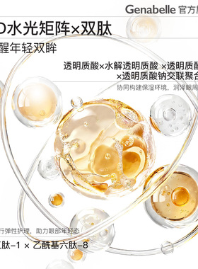 Genabelle洁娜倍PDRN360°焕活眼膜70片暗沉淡化细纹