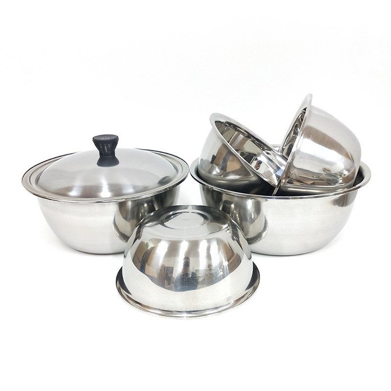 厂家直供调料缸打蛋盆 厨房用品带盖汤碗 家居不锈钢洗脸盆,淘宝优惠券,粉丝福利购,淘宝优惠卷