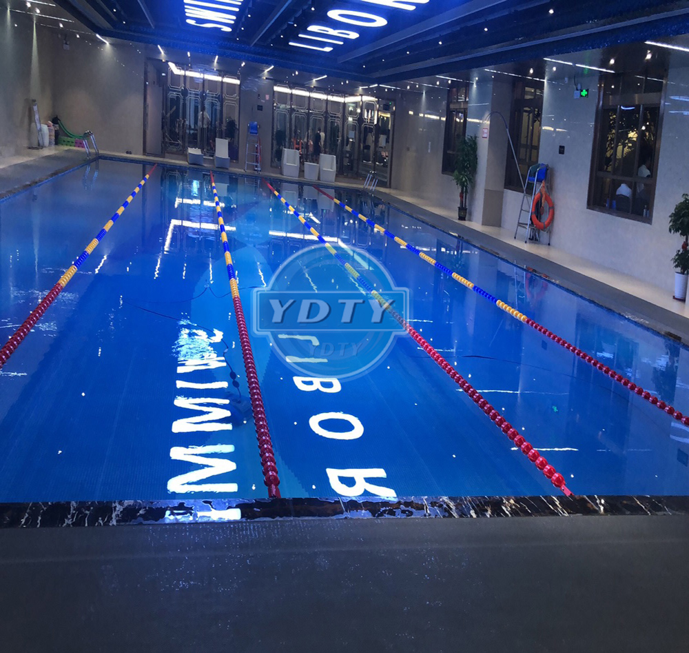游泳池泳道线分道线水线比赛专用水线12cm六菱形隔离水线分界线 - 图2