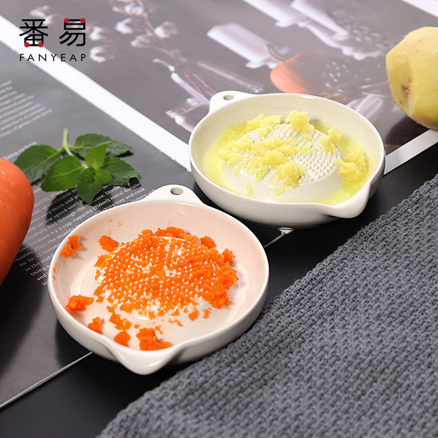 Ceramic ginger grinder manual home kitchen multifunction