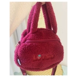 Дисней, клубника, плюшевая демисезонная сумка для телефона, мультяшная сумка на одно плечо, картхолдер, портативная небольшая сумка