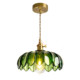 Retro hall restaurant tea table dormitory chandelier all copper