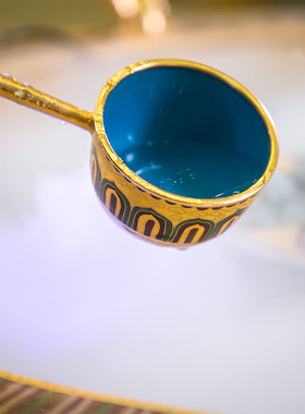 纯铜浴佛勺子景泰蓝浴佛用品