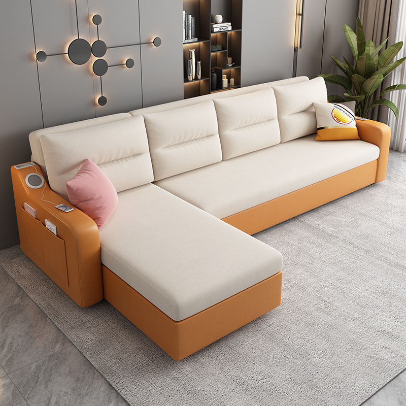 免洗科技多功能小户型客厅布沙发床 以梵沙发床