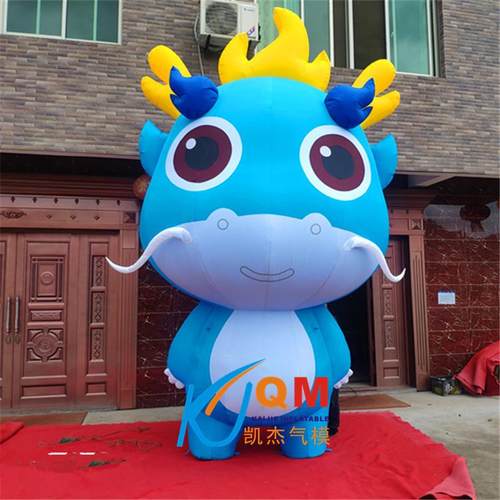 户外企业充气吉祥物气模 广告气模人 固定行走充气卡通充气模型 - 图2
