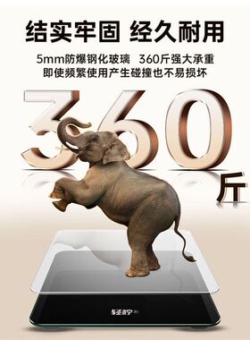 德系语音播报体重秤精准