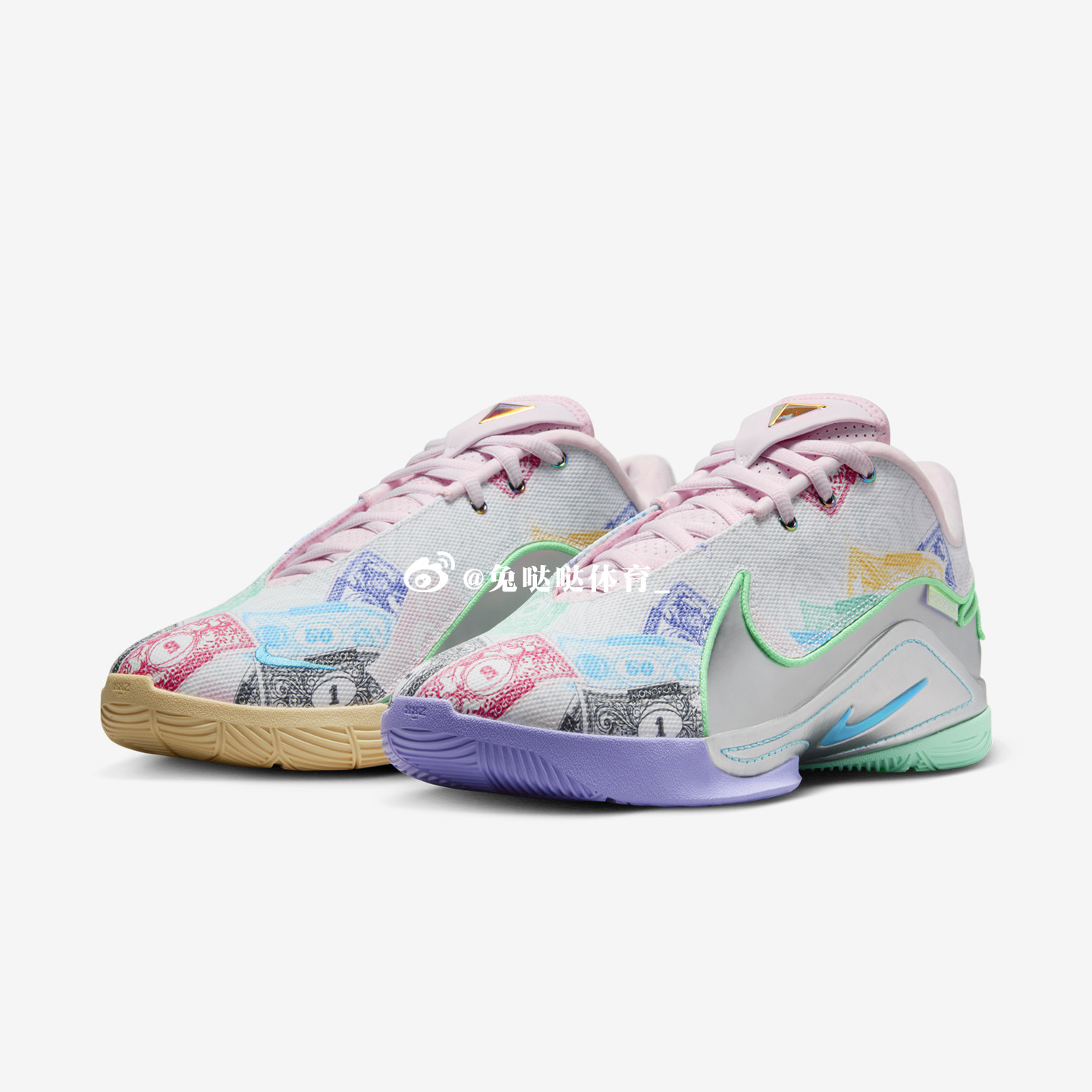 Nike LeBron XXII 詹姆斯22减震防滑实战运动篮球鞋男 FZ1098-100,淘宝优惠券,粉丝福利购,淘宝优惠卷