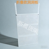 Customized foldable hole board tool hanging shelf