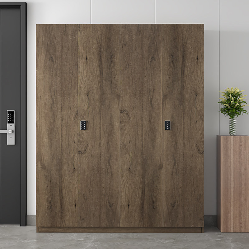 鞋柜收纳柜一体靠墙家用门口带密码锁外楼道电梯口实木门外走廊柜,淘宝优惠券,粉丝福利购,淘宝优惠卷