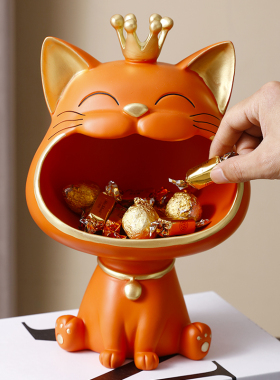 招财猫摆件轻奢高档客厅