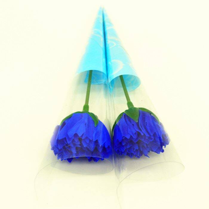 情人节小熊香皂玫瑰肥皂花仿真单支活动小礼物妇女礼品教师节创意