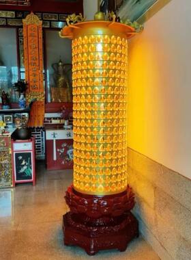 定制光明灯塔 寺庙千佛灯塔供灯平安灯智能LED万佛墙壁灯道观厂家