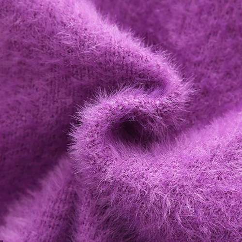 女孩毛衣圆领套头中大童婴儿宝宝水貂绒针织衫秋冬装2025新款洋气 - 图2