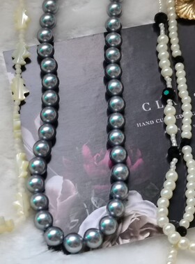 vintage80s90年代项链全新中古保存品复古孤品首饰毛衣链饰品6.13