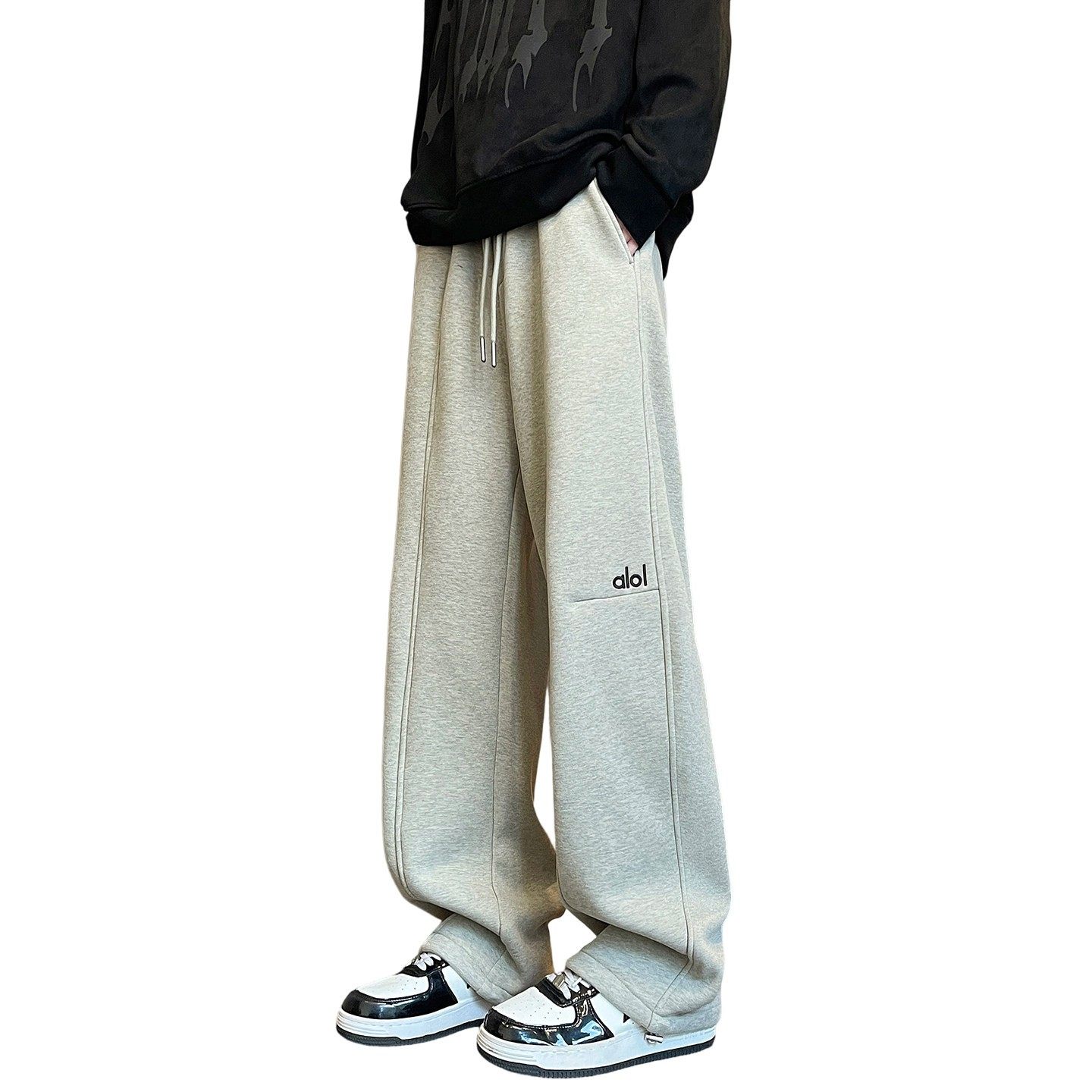 秋冬款休闲长裤子男孩初高中学生加绒加厚青少年帅气大童纯棉卫裤,淘宝优惠券,粉丝福利购,淘宝优惠卷