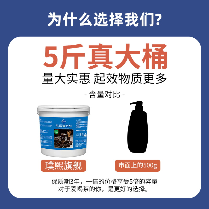 去茶垢清洁剂保温杯茶杯茶渍茶具水垢活氧食品级家用强力粉一泡通-图1