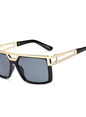 2024新大框眼镜金属男士欧美大框